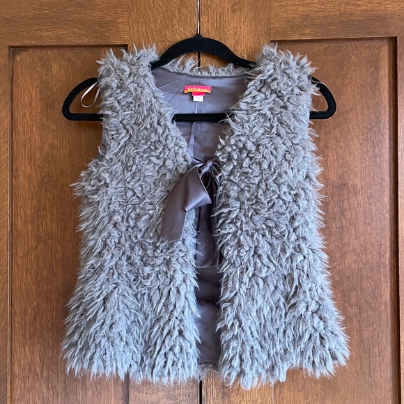 Kate Mack Other - Kate Mack Faux Fur Vest Size 10